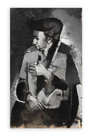 MARIO CORNALI (1915-2011) - Senza Titolo, 1963

