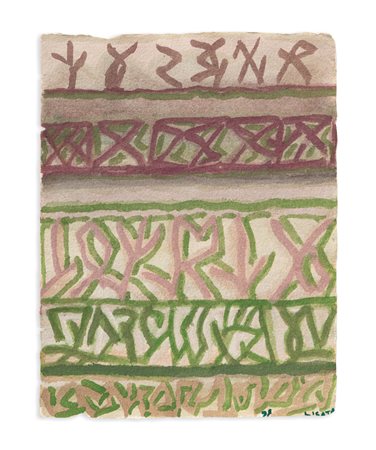 RICCARDO LICATA (1929-2014) - Senza Titolo, 2005