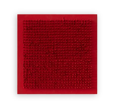 BERNARD AUBERTIN (1934-2015) - Tableau Clous, 1971