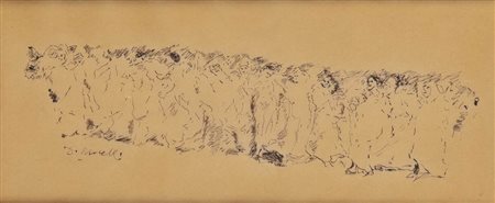 DOMENICO MORELLI (Napoli, 1823 - 1901): Serie di figure