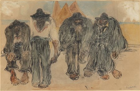 LORENZO VIANI (Viareggio, 1882 - Lido di Ostia, 1936): I marinai malati