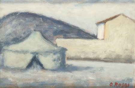 OTTONE ROSAI (Firenze, 1895 - Ivrea, 1957): Il circo