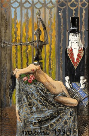 SERGIO VACCHI (Castenaso, 1925 - Siena, 2016) : La sposa infinita, 1990
