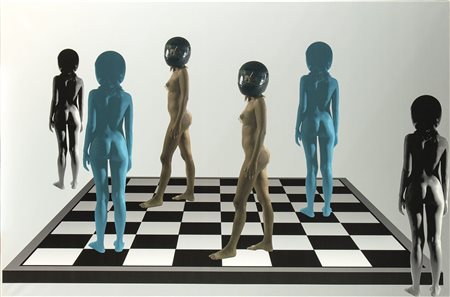 VINCENZO CECCATO (1943 - 2021): Scacchiera, 2007