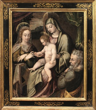 Scuola toscana, fine sec. XVI-inizi XVIIMATRIMONIO MISTICO DI SANTA...