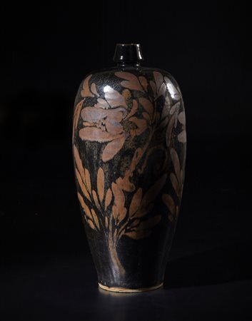  Arte Cinese - Vaso meiping  in porcellana Henan
Cina, XX secolo.