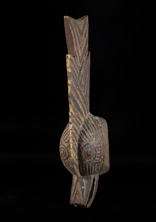  Arte africana - Burkina Faso, Bwa.
Maschera.
Legno.
Prima metà del XX sec. 
.