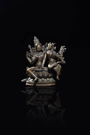 BUDDHA CON FIGURA FEMMINILE