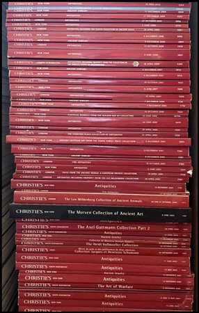 Raccolta Cataloghi d'Asta Christie's Antiquities - dal 1970 al 2018 (ca. 150...