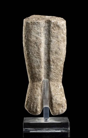 SCULTURA CICLADICA Antico Cicladico II, Cultura di Keros-Syros, ca. 2700 -...