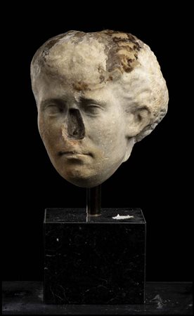 RILIEVO CON VOLTO FEMMINILE I secolo a.C. - I secolo d.C. altezza scultura cm...