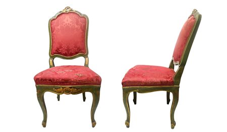 Coppia di sedie Luigi XV