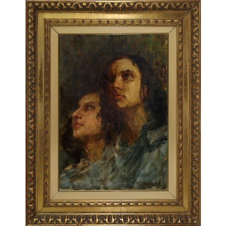 Due volti di donna, 20° secolo