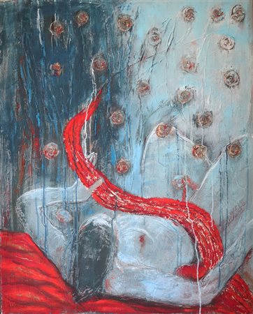 Teresa Noto, Il drappo rosso, 2018
