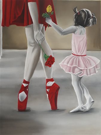 Paola Lusuardi, Primi passi di danza