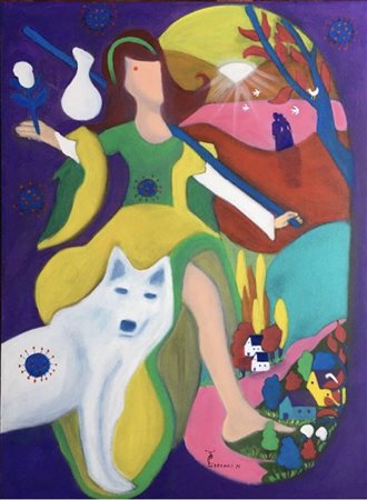 Carmela Tizziani, La matta