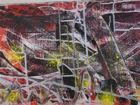 Dina Montesu, Parole in fuga 2 (particolare del pezzo n°2)