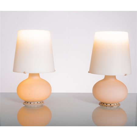 MAX INGRAND, Coppia di lampade da tavolo mod. “1853” piccolo