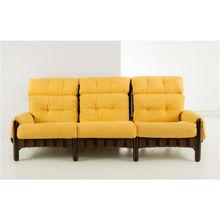 SERGIO RODRIGUES, Divano in legno