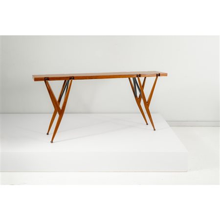 ICO PARISI, Rara consolle in legno