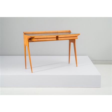GIO PONTI (Attr.le), Scrittoio in legno di frassino