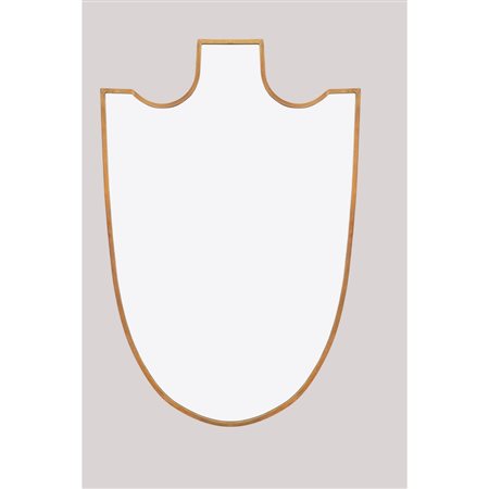 GIO PONTI (Attr.le), Specchio da parete sagomato