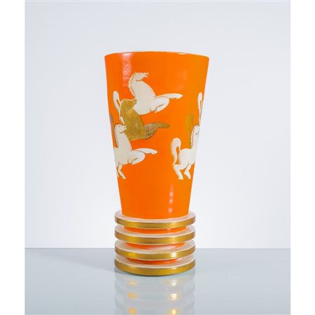 DANTE BALDELLI, Grande Vaso modello “174" serie Cavalli