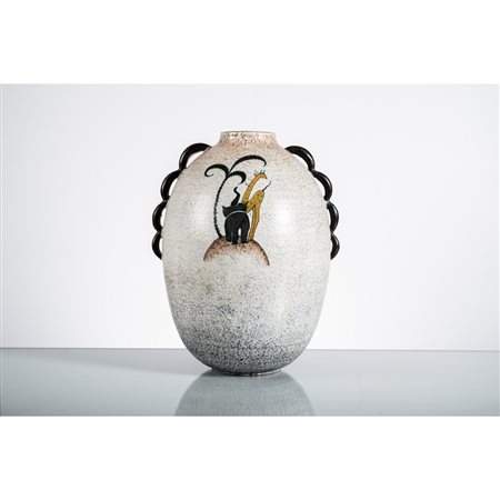 IVOS PACETTI, Grande vaso ad orcio con anse