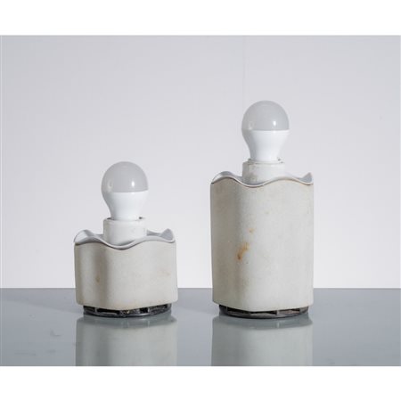 MARIO BELLINI, Coppia di lampade da tavolo mod. “Area 50-10”