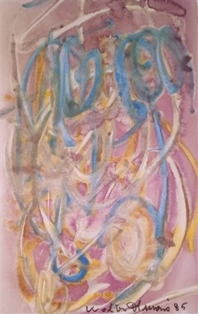 FIRMA INDECIFRATA N.D. ( -) 1900 Senza titolo 1985 Mista su carta 17,00x11,00...