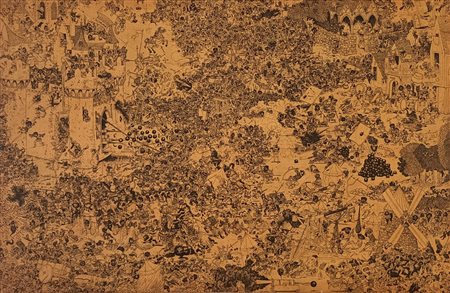 DUBOUT ALBERT Marsiglia (Francia) 1905 Comment Gargantua assaillit Picrochole...