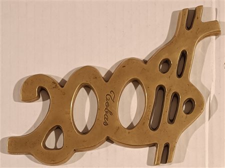 TOBAS CHRISTIAN Venezia (Ve) 1944 200$ 1970 Bronzetto 13,00x18,00 Firmato al...