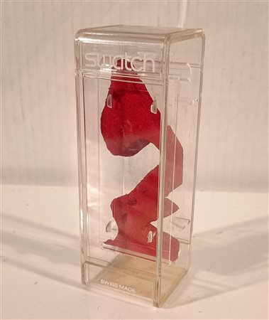 TEDESCO TONY Milano (Mi) 1952 Frattale 1994 Oggetto in legno dipinto in teca...