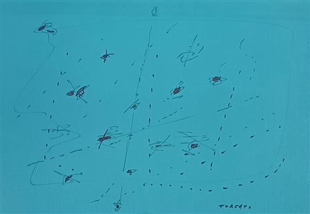 TURCATO GIULIO Mantova (Mt) 1912 Senza titolo 1968 Pennarello su carta...