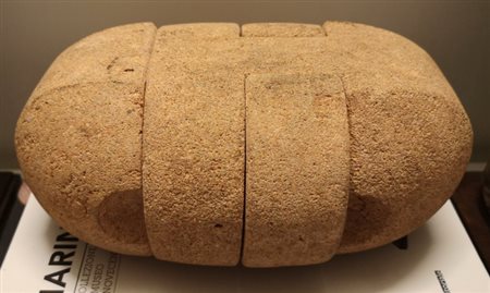 CASCELLA ANDREA Pescara (Ps) 1919 Legame 1990 Scultura in pietra , multiplo...