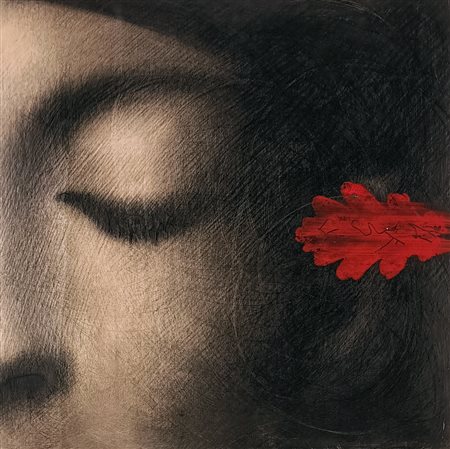 GALLIANI OMAR Montecchio Emilia (Re) 1954 Nuovi volti Mista e grafite su...