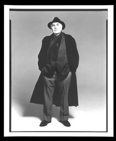 RICHARD AVEDON. "RITRATTO DI HARVEY LICHTENSTEIN, NEW YORK, 11 MARZO, 1993"