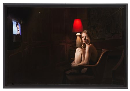 MASSIMO GATTI. "GIRL WITH RED LAMP"