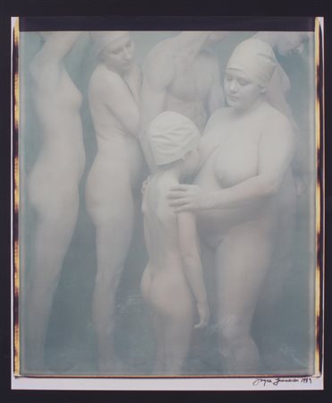 JOYCE  TENNESON. "GRUPPO, TRE DONNE E UN BAMBINO, 1987"