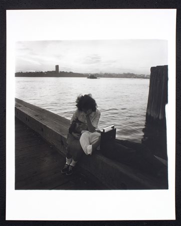 DIANE ARBUS. "COUPLE IN A PIER, N.Y.C., 1963"