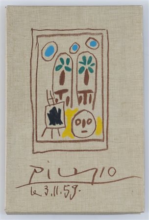 PABLO PICASSO (Malaga 1881 - Mougins 1973) "Carnet de la Californie", 1960....