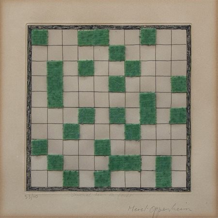 MERET OPPENHEIM (Berlino 1913 – Basilea 1985) "Journal dans la forêt"....