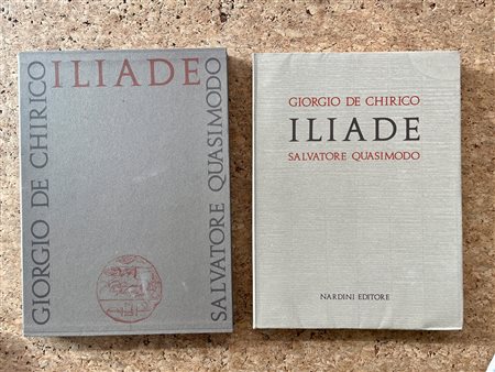 ILIADE. GIORGIO DE CHIRICO E SALVATORE QUASIMODO
Giorgio de Chirico e Salvatore Quasimodo. Iliade, 1982