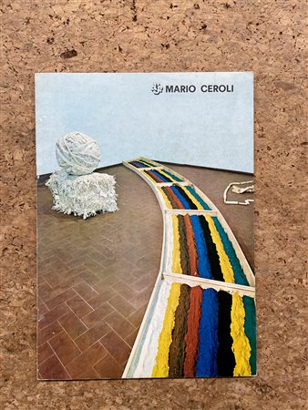 CATALOGHI AUTOGRAFATI (MARIO CEROLI) - Mario Ceroli, 1970