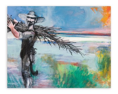 GIUSEPPE MOTTI (1908-1988) - Tramonto, 1982