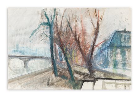 GINO MORO (1901-1977) - Parigi, 1956