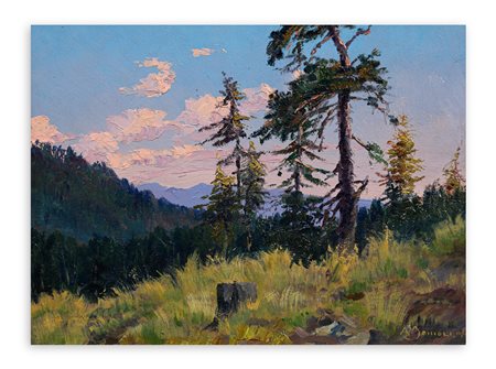 ACHILLE JEMOLI (1878-1960) - Senza Titolo, 1928