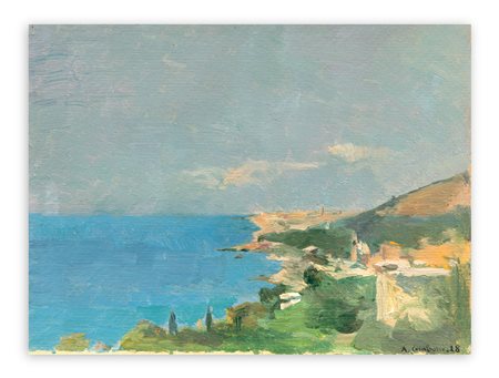 ADONE COMBONI (1880-1959) - Senza Titolo, 1928