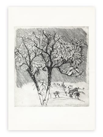 PAOLO MANARESI (1908-19991) - L'albero, 1970