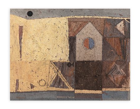 ANTONIO MIGNOZZI (1942) - Paesaggio nel grano